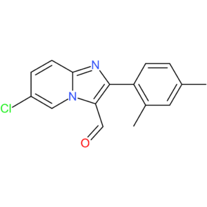 6-chloro-2-(2,4-dimethylphenyl)imidazo[1,2-a]pyridine-3-carbaldehyde