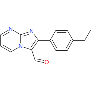 2-(4-ethylphenyl)imidazo[1,2-a]pyrimidine-3-carbaldehyde