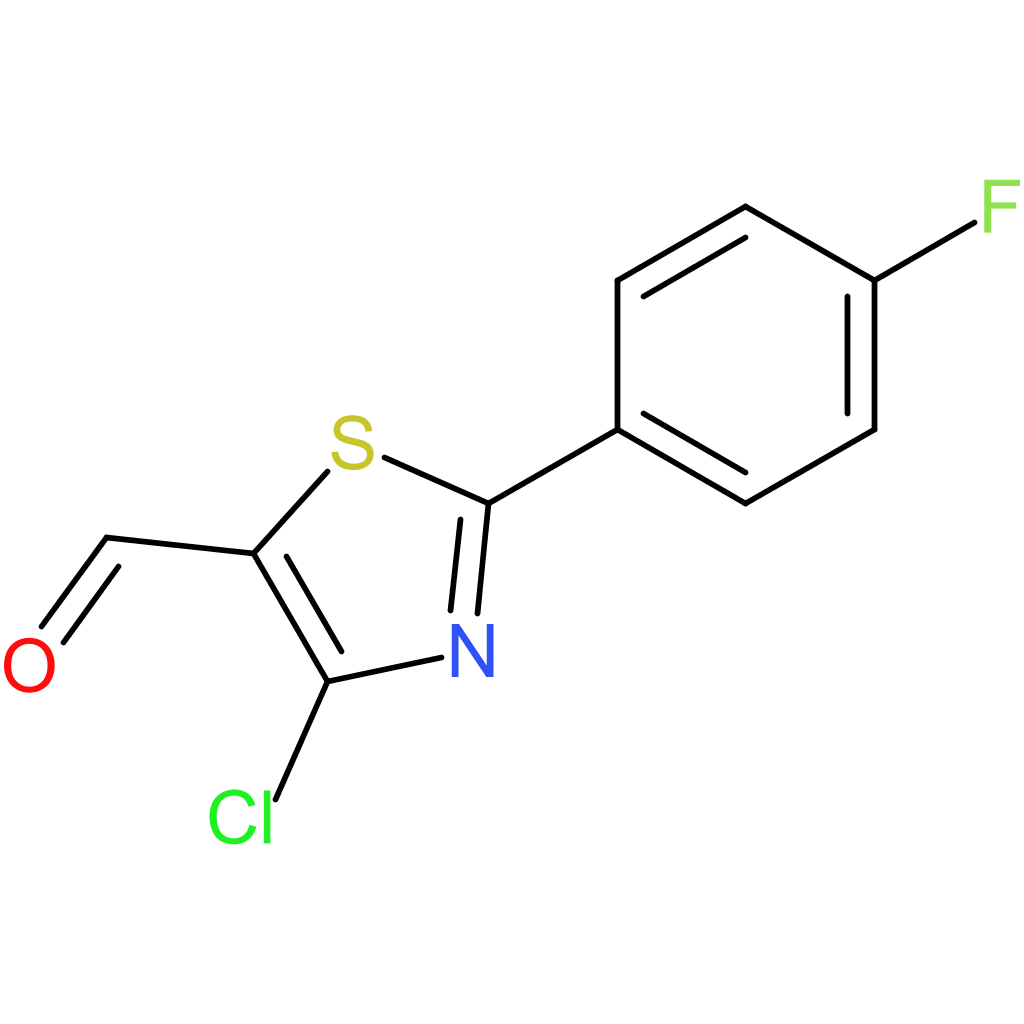 4-chloro-2-(4-fluorophenyl)thiazole-5-carbaldehyde