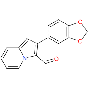 2-(benzo[d][1,3]dioxol-5-yl)indolizine-3-carbaldehyde