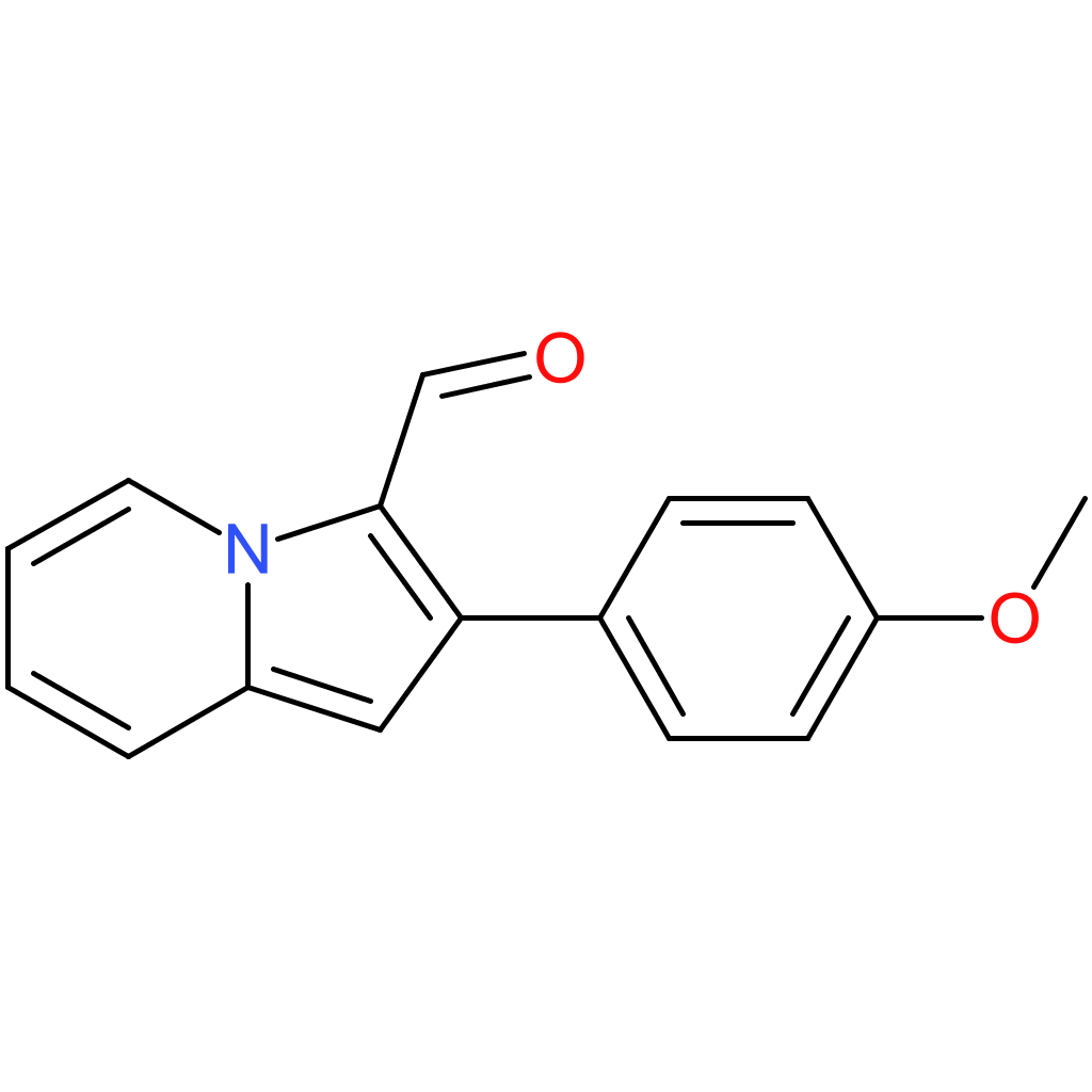 2-(4-methoxyphenyl)indolizine-3-carbaldehyde