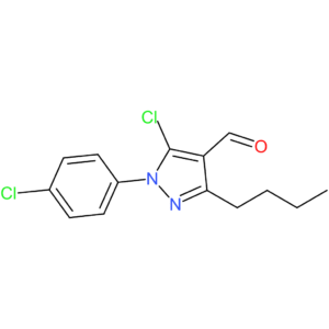 3-butyl-5-chloro-1-(4-chlorophenyl)-1H-pyrazole-4-carbaldehyde