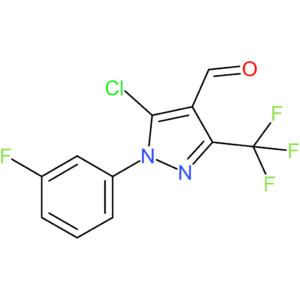 5-chloro-1-(3-fluorophenyl)-3-(trifluoromethyl)-1H-pyrazole-4-carbaldehyde