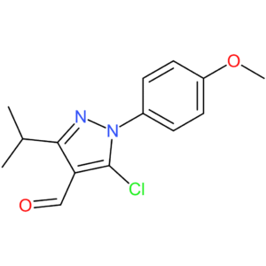 5-chloro-3-isopropyl-1-(4-methoxyphenyl)-1H-pyrazole-4-carbaldehyde