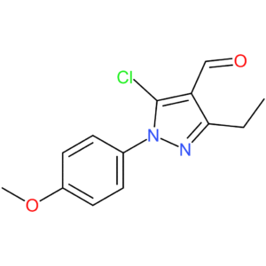 5-chloro-3-ethyl-1-(4-methoxyphenyl)-1H-pyrazole-4-carbaldehyde