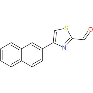 4-(naphthalen-2-yl)thiazole-2-carbaldehyde