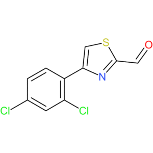 4-(2,4-dichlorophenyl)thiazole-2-carbaldehyde
