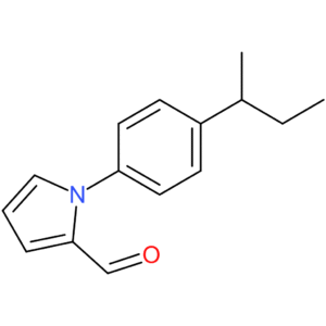 1-(4-(sec-butyl)phenyl)-1H-pyrrole-2-carbaldehyde