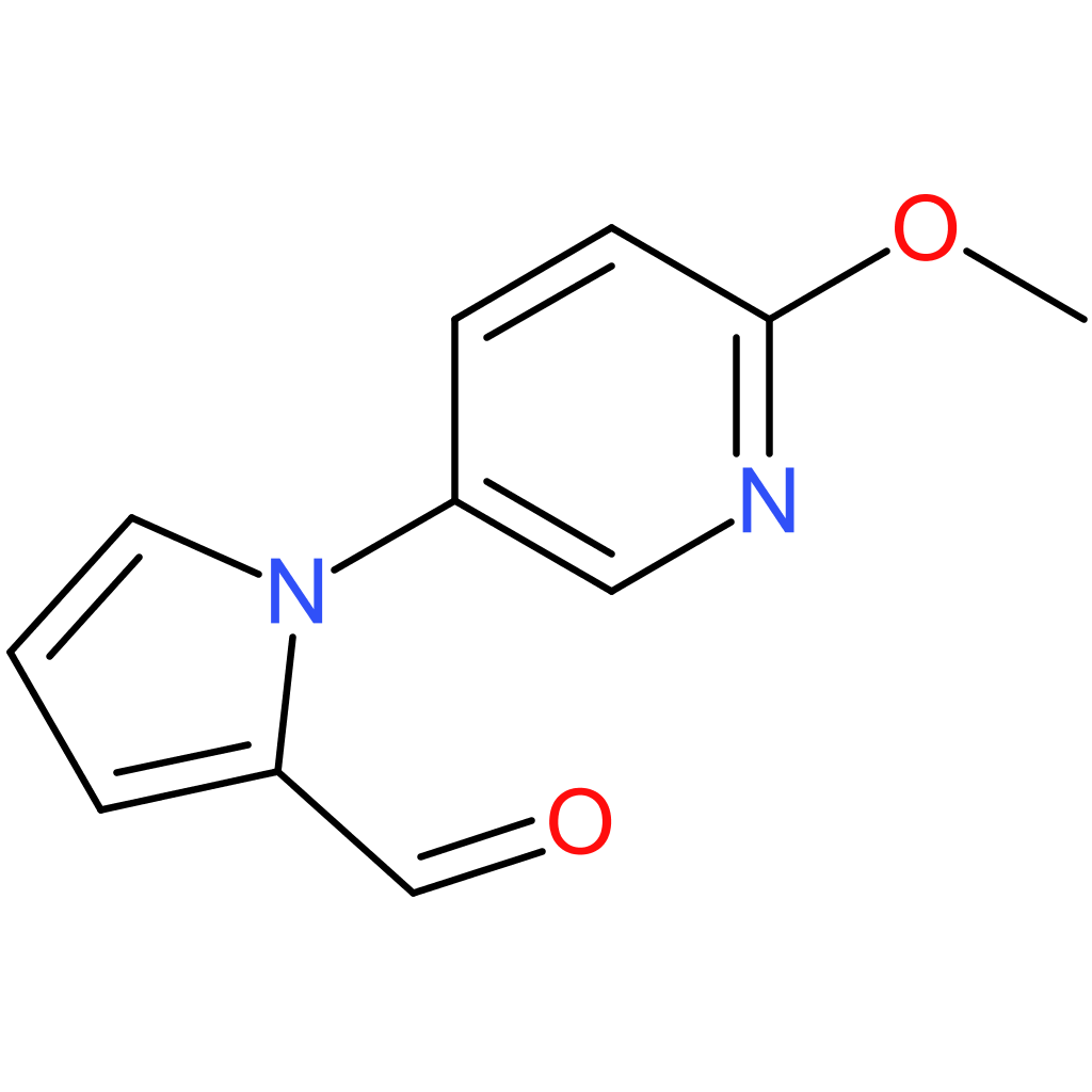 1-(6-methoxypyridin-3-yl)-1H-pyrrole-2-carbaldehyde