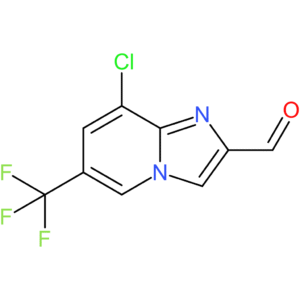 8-chloro-6-(trifluoromethyl)imidazo[1,2-a]pyridine-2-carbaldehyde