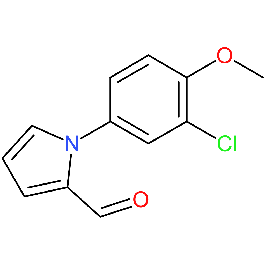 1-(3-chloro-4-methoxyphenyl)-1H-pyrrole-2-carbaldehyde