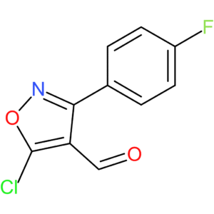 5-chloro-3-(4-fluorophenyl)isoxazole-4-carbaldehyde