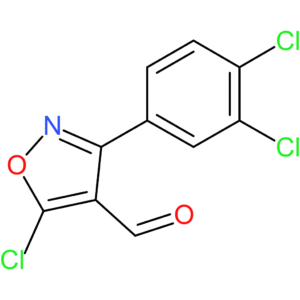 5-chloro-3-(3,4-dichlorophenyl)isoxazole-4-carbaldehyde