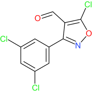 5-chloro-3-(3,5-dichlorophenyl)isoxazole-4-carbaldehyde