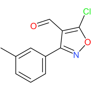 5-chloro-3-(m-tolyl)isoxazole-4-carbaldehyde