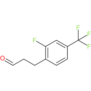 3-(2-fluoro-4-(trifluoromethyl)phenyl)propanal