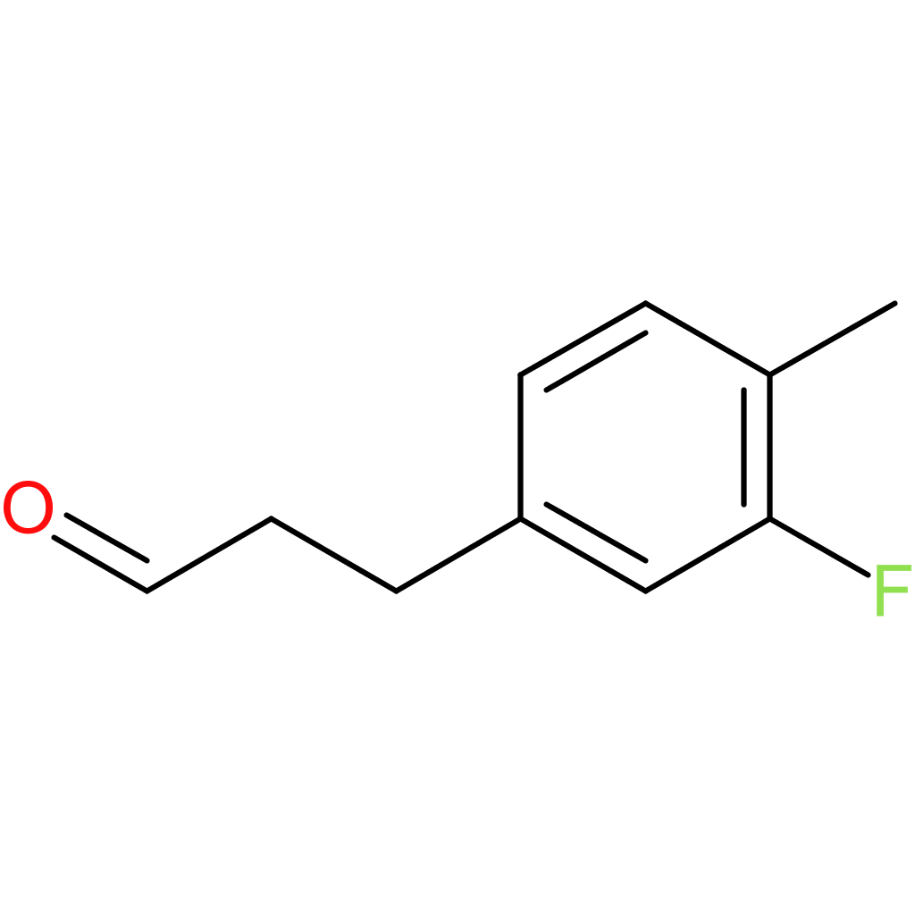 3-(3-fluoro-4-methylphenyl)propanal