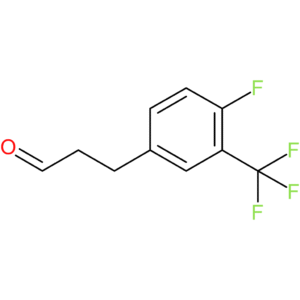 3-(4-fluoro-3-(trifluoromethyl)phenyl)propanal