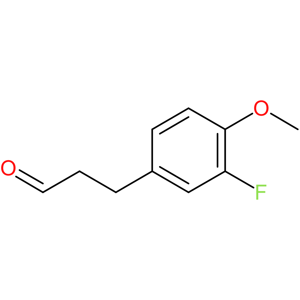 3-(3-fluoro-4-methoxyphenyl)propanal