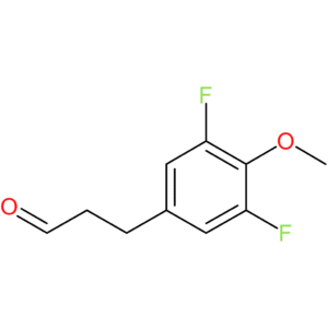3-(3,5-difluoro-4-methoxyphenyl)propanal