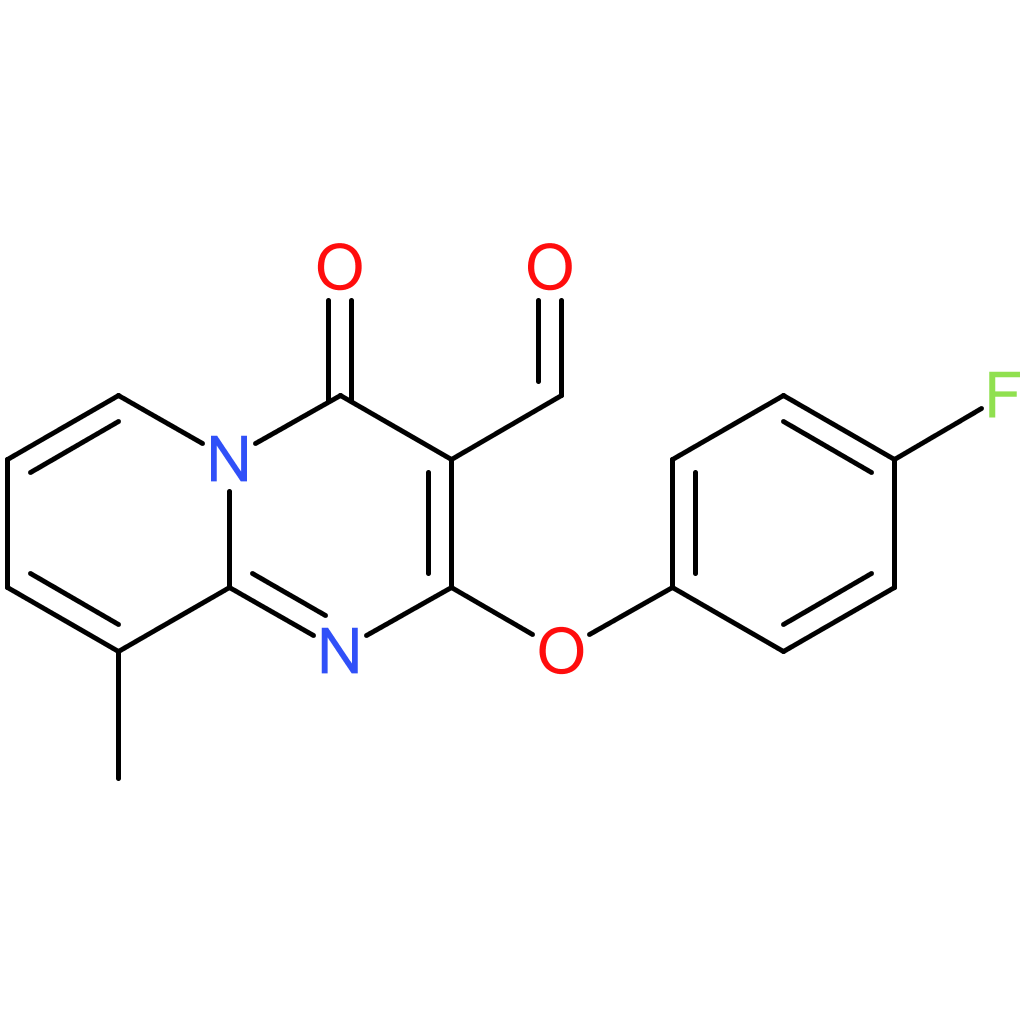2-(4-fluorophenoxy)-9-methyl-4-oxo-4H-pyrido[1,2-a]pyrimidine-3-carbaldehyde