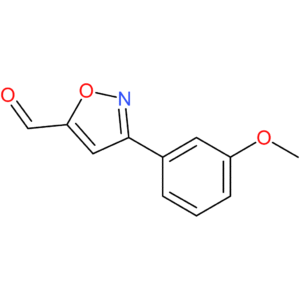 3-(3-methoxyphenyl)isoxazole-5-carbaldehyde
