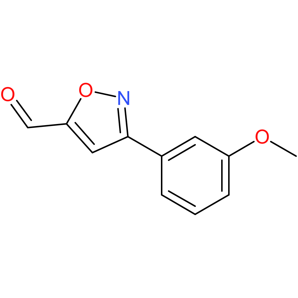 3-(3-methoxyphenyl)isoxazole-5-carbaldehyde