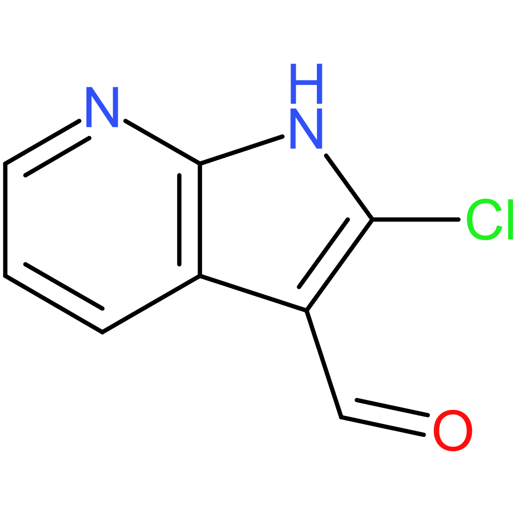 2-chloro-1H-pyrrolo[2,3-b]pyridine-3-carbaldehyde