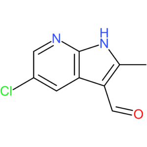5-chloro-2-methyl-1H-pyrrolo[2,3-b]pyridine-3-carbaldehyde