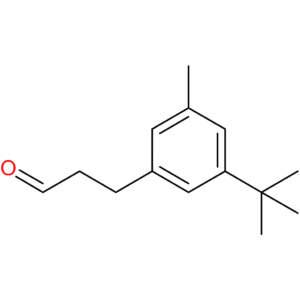 3-(3-(tert-butyl)-5-methylphenyl)propanal