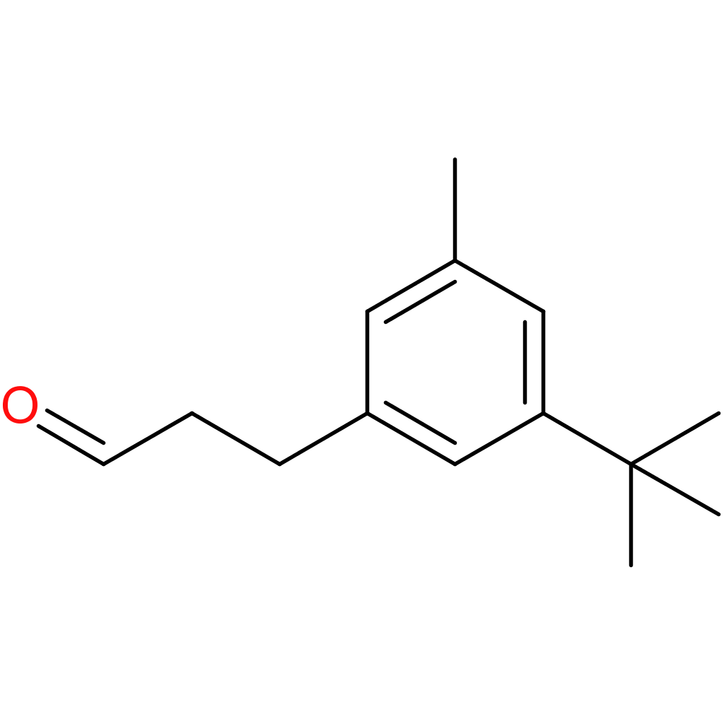 3-(3-(tert-butyl)-5-methylphenyl)propanal
