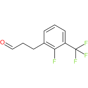 3-(2-fluoro-3-(trifluoromethyl)phenyl)propanal