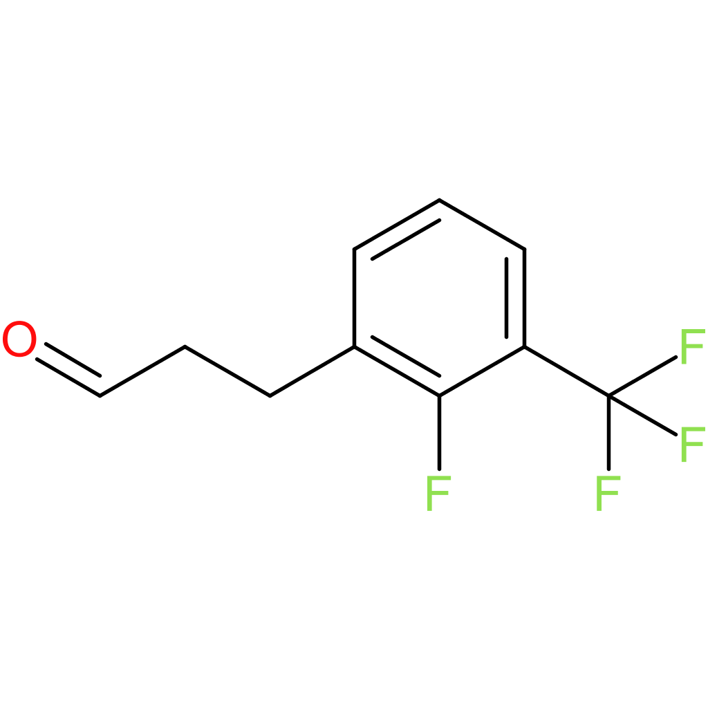 3-(2-fluoro-3-(trifluoromethyl)phenyl)propanal