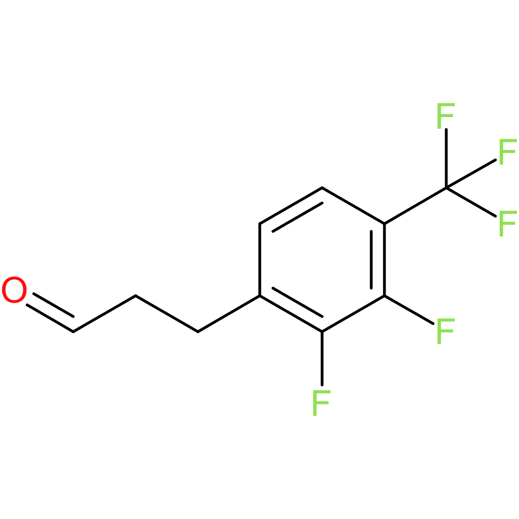 3-(2,3-difluoro-4-(trifluoromethyl)phenyl)propanal
