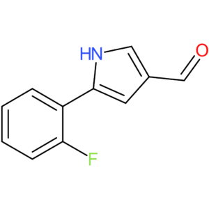 5-(2-fluorophenyl)-1H-pyrrole-3-carbaldehyde