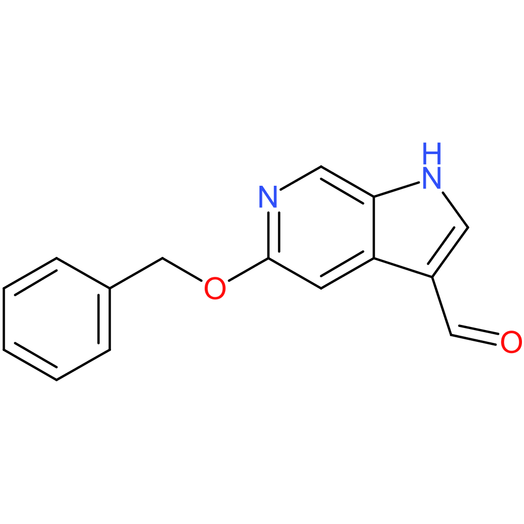 5-(benzyloxy)-1H-pyrrolo[2,3-c]pyridine-3-carbaldehyde