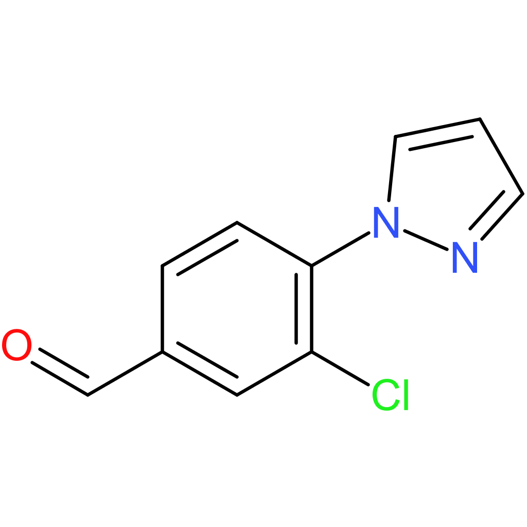 3-chloro-4-(1H-pyrazol-1-yl)benzaldehyde