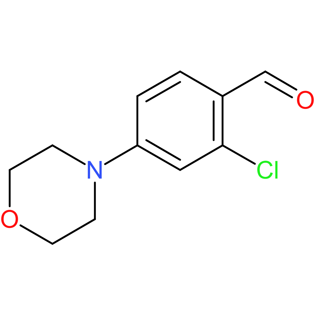 2-chloro-4-morpholinobenzaldehyde