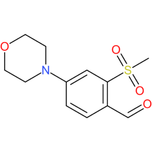2-(methylsulfonyl)-4-morpholinobenzaldehyde