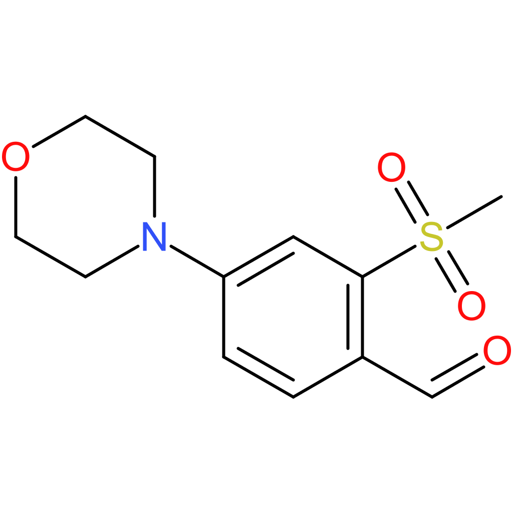 2-(methylsulfonyl)-4-morpholinobenzaldehyde