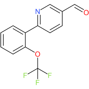 6-(2-(trifluoromethoxy)phenyl)nicotinaldehyde