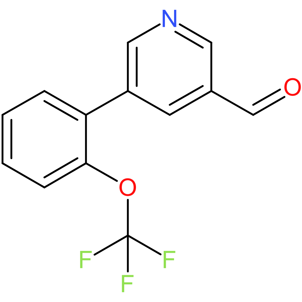 5-(2-(trifluoromethoxy)phenyl)nicotinaldehyde