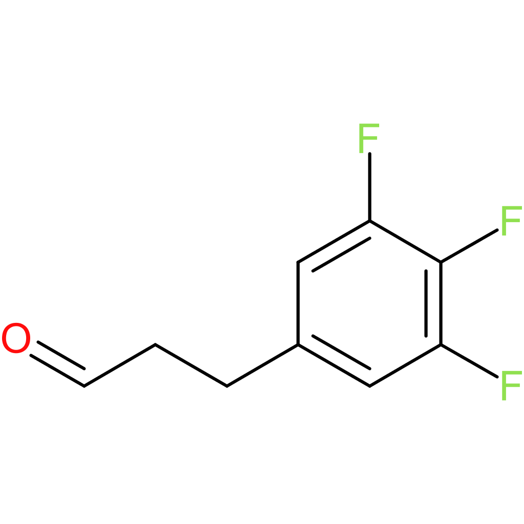 3-(3,4,5-trifluorophenyl)propanal