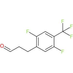 3-(2,5-difluoro-4-(trifluoromethyl)phenyl)propanal