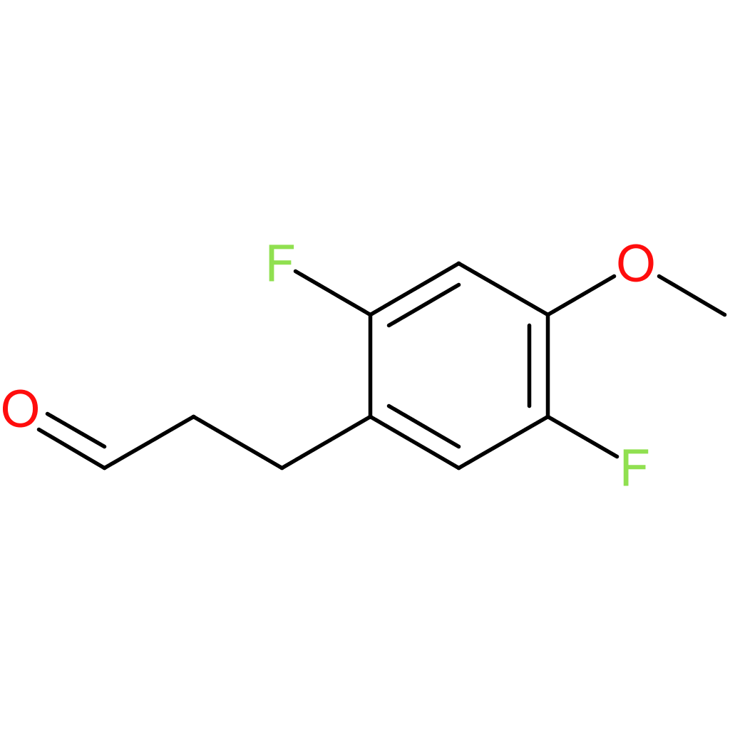 3-(2,5-difluoro-4-methoxyphenyl)propanal