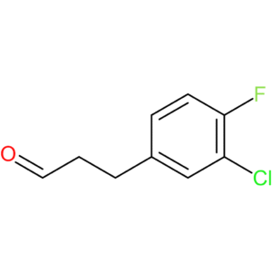 3-(3-chloro-4-fluorophenyl)propanal