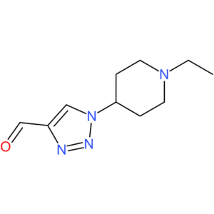 1-(1-ethylpiperidin-4-yl)-1H-1,2,3-triazole-4-carbaldehyde