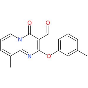 9-methyl-4-oxo-2-(m-tolyloxy)-4H-pyrido[1,2-a]pyrimidine-3-carbaldehyde