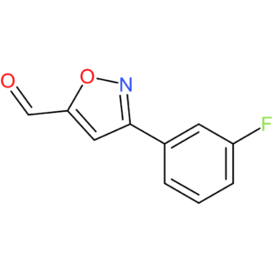 3-(3-fluorophenyl)isoxazole-5-carbaldehyde