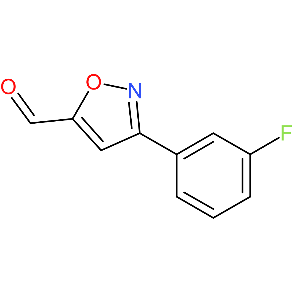 3-(3-fluorophenyl)isoxazole-5-carbaldehyde